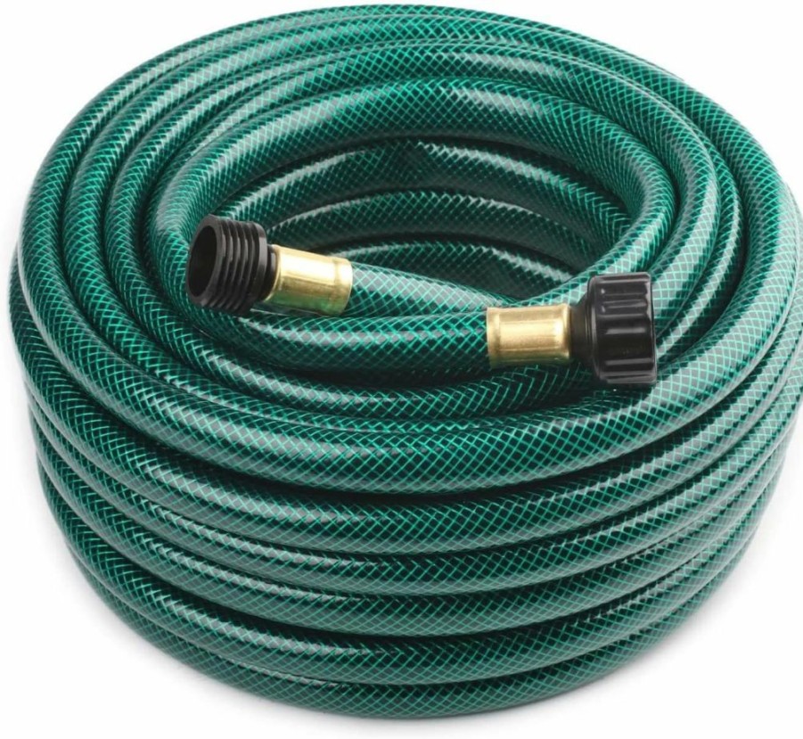 FUNJEE | Funjee 1/2\" Outdoor Pvc Garden Hose For Lawns,Flexible And Durable,No Leaking, Ght Fitting For Household (Green, 2Ft)