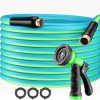 Besiter | Besiter Garden Hose Pvc Water Hose 50Ft With 10 Function Sprayer Nozzle Lightweight And Kink-Free Garden Hose With Brass Fittings For Outdoor, Patio