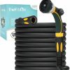 TheFitLife | Thefitlife Flexible Garden Hose 25Ft - Heavy Duty Kink Resistant Water Hose With Soft Grip Handle And 8 Function Nozzle, Durable, Strength And Leak Proof Hose For Gardening, Outdoor, Yard