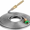 Beaulife | Beaulife 304 Stainless Steel Metal Garden Hose Connector 10 Feet Short Garden Water Hose Extension Extender, Drinking Water Hose Lead And Bpa Free