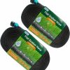 Hlinker | Hlinker Flat Soaker Hose 15 25 30 50 75 100 150 Ft For Garden Beds, 50Ft 1/2\" Linkable Consistent Drip Irrigation Hose Save 80% Water, Leakproof Heavy Duty Double Layer Sprinkler Hose