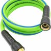 YOTOO | Yotoo Heavy Duty Hybrid Garden Water Hose 5/8-Inch By 50-Feet 150 Psi Kink Resistant, Flexible With Swivel Grip Handle And 3/4\" Ght Solid Brass Fittings, Green+Blue