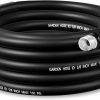 Famyards | Famyards Garden Hose 25Ft, 5/8'' Water Hose Drinking Water Safe Lead-Free, No Kink And Leak Garden Hose For Rv, Trailer And Camping, Blue