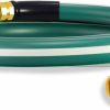 SnugNiture | Snugniture Garden Hose 100 Ft X 5/8", Heavy Duty, Light Weight, Flexible Water Hose With 3/4'' Solid Fittings For All-Weather Outdoor