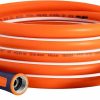 Gotron | Gotron Short Leader Garden Hose - 5/8" X 50 Ft - Flexible And Durable Hybrid Pvc Garden Hose With 100% Drinking Safe Design, Lightweight & Kink-Resistant For Easy Watering, 3-Year Warranty Included!