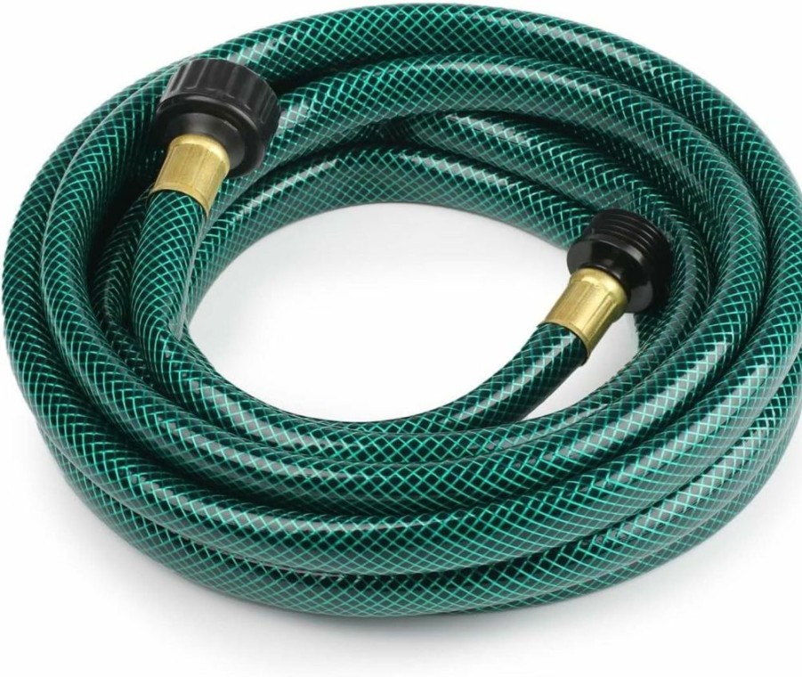 Orgrimmar | Orgrimmar 1/2\" Pvc Outdoor Garden Hose For Lawns, Boat Hose, Flexible And Durable,No Leaking, Ght Fitting For Household (4Ft, Green)