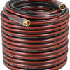 YAMATIC | Yamatic Short Garden Hose 5 Ft, Leader Hose, 5/8 Inch Ultra Durable Regular Hose With Solid Brass Connector For All-Weather Outdoor, Car Wash, Lawn