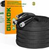 GUKOK | Gukok Non-Expanding Garden Hose, Lightweight, Ultra Flexible, Durable, Kink-Free Garden Hose, Rv, Marine And Camper Hose, 50-Feet X 5/8\"