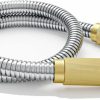 360 GADGET | 360 Gadget Garden Hose Metal - 50Ft Heavy Duty Stainless Steel Water Hose With 8 Function Sprayer & Metal Fittings, Flexible, Lightweight, No Kink, Puncture Proof Hose For Yard, Outdoors, Rv