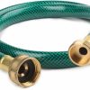 FUNJEE | Funjee \" Outdoor Pvc Garden Hose For Lawns, Water Hose, Boat Hose, Flexible Durable And Leakproof, Solid Brass Ght Connector (25, Green)