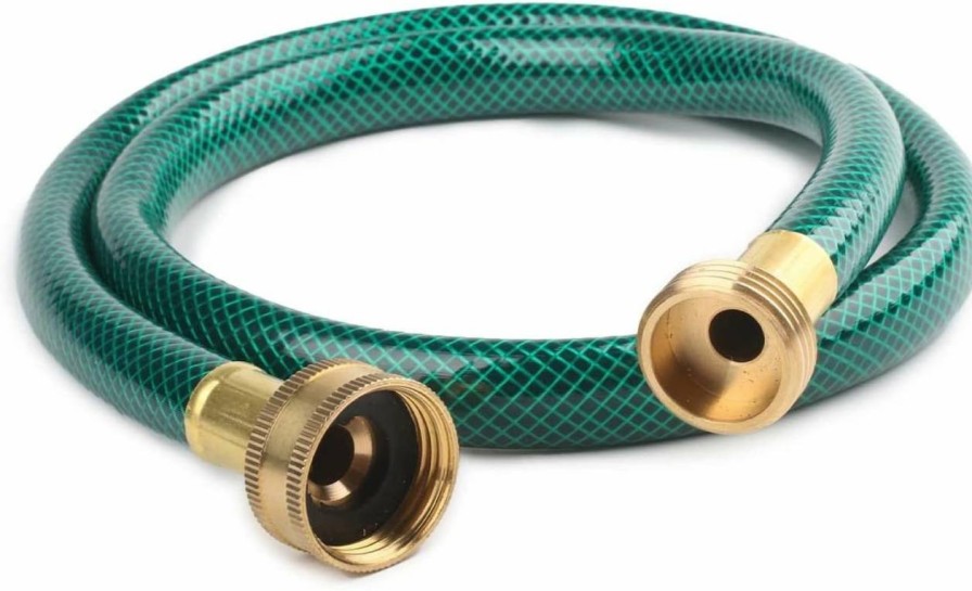 FUNJEE | Funjee \" Outdoor Pvc Garden Hose For Lawns, Water Hose, Boat Hose, Flexible Durable And Leakproof, Solid Brass Ght Connector (25, Green)