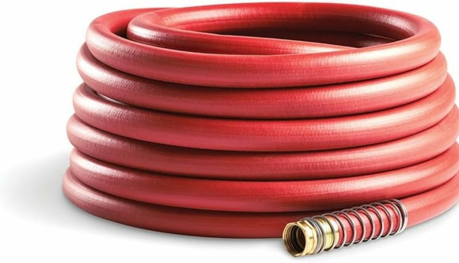 Fiskars | Gilmour Pro Commercial Hose 3/4 Inch X 100 Feet, Red (841001-1001)