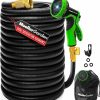 JANSKA | Janska By Mueller Expandable Garden Hose 50 Ft. Flexible & Lightweight Garden Hose That Extends And Retracts, Kink And Tangle Resistant, With 9 Function Spray Nozzle