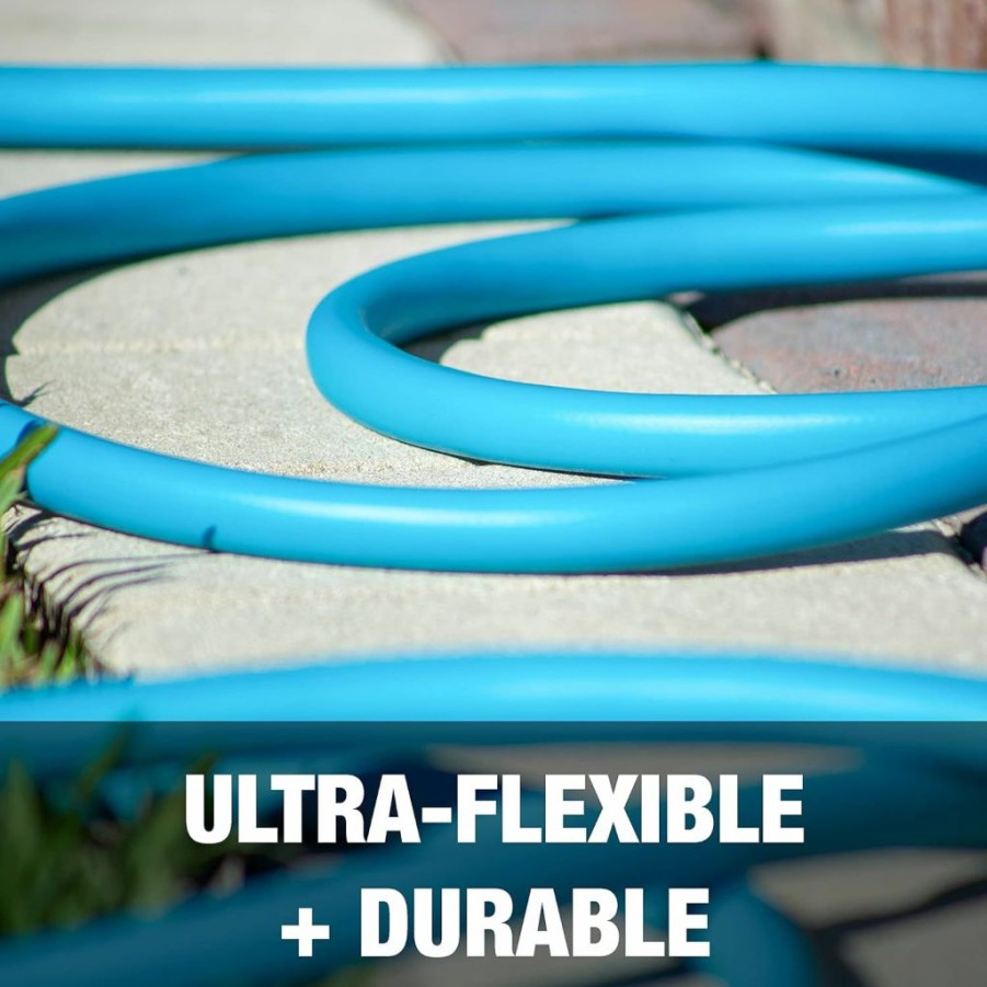 Aqua Joe | Aqua Joe Ajpgh50-Pro Hybridflex Professional-Grade Kink-Free Abrasion-Resistant Hybrid Polymer Garden Hose W/Dual Swivel Grenade Grips, 500-Psi Burst, 50-Foot X 5/8-Inch And Bpa/Phthalate/Lead Ratings