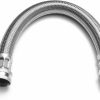 XUESNOF | Xuesnof Garden Hose Extender, Kink-Free Hose Saver,Braided Stainless Steel Water-Inlet Hose (Hose Od 0.87\", Id 0.62\")