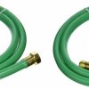 Swan | Swan Leader Hose With 5/8\" Diameter By 6 Foot - 2 Pack, Male/Female