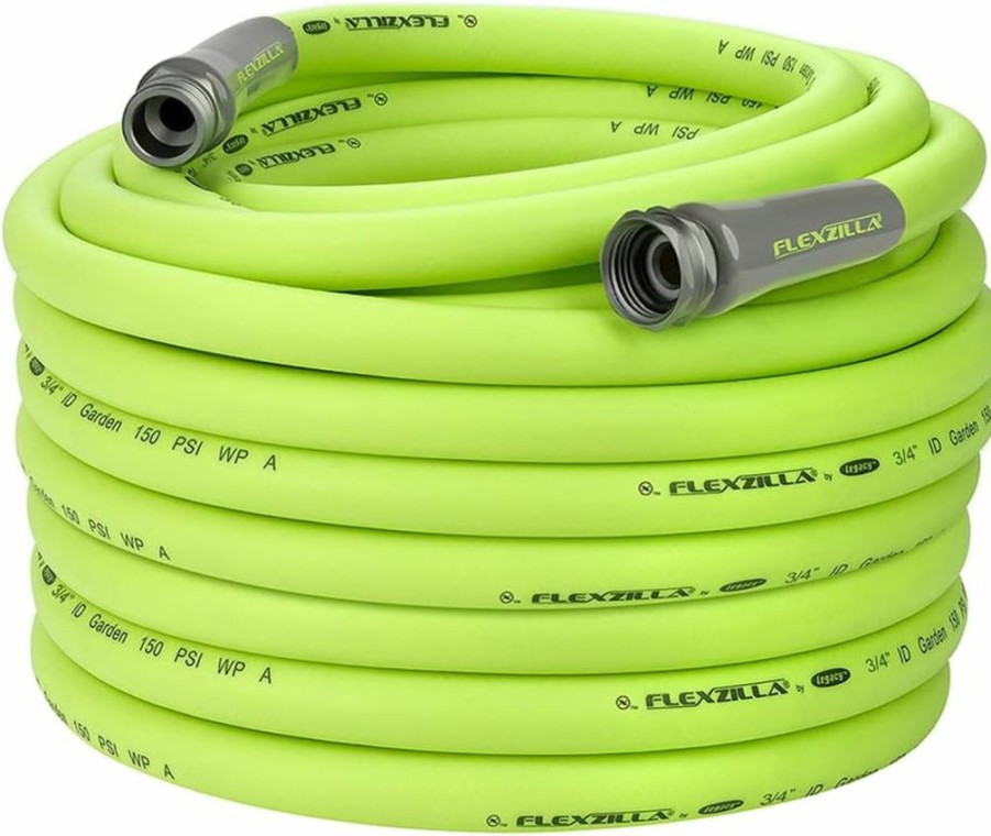 Flexzilla | Flexzilla Garden Hose 3/4 In. X 75 Ft., Heavy Duty, Lightweight, Drinking Water Safe, Zillagreen - Hfzg675Yw