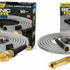 BIONIC STEEL | Bionic Steel Pro Garden Hose - 304 Stainless Steel Metal 75 Foot Garden Hose Heavy Duty Lightweight, Kink-Free, And Stronger Than Ever With Brass Fittings And On/Off Valve 2021 Model