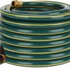 Solution4Patio Expert in Garden Creation | Solution4Patio 5/8 In. X 50 Ft. Green Hose, Brass Fittings, No Kink, No Leaking, Heavy Duty, High Water Pressure, For Extremely Weather 12 Year Warranty, No Dop, Environmental-Friendly