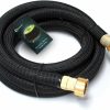 persevere | Persevere 0.8Ft Garden Hose Extension Flexible Water Hose Adapter Short Connector Hose With Integrated Spiral Tube For Hose Reel/Rv/Dehumidifier