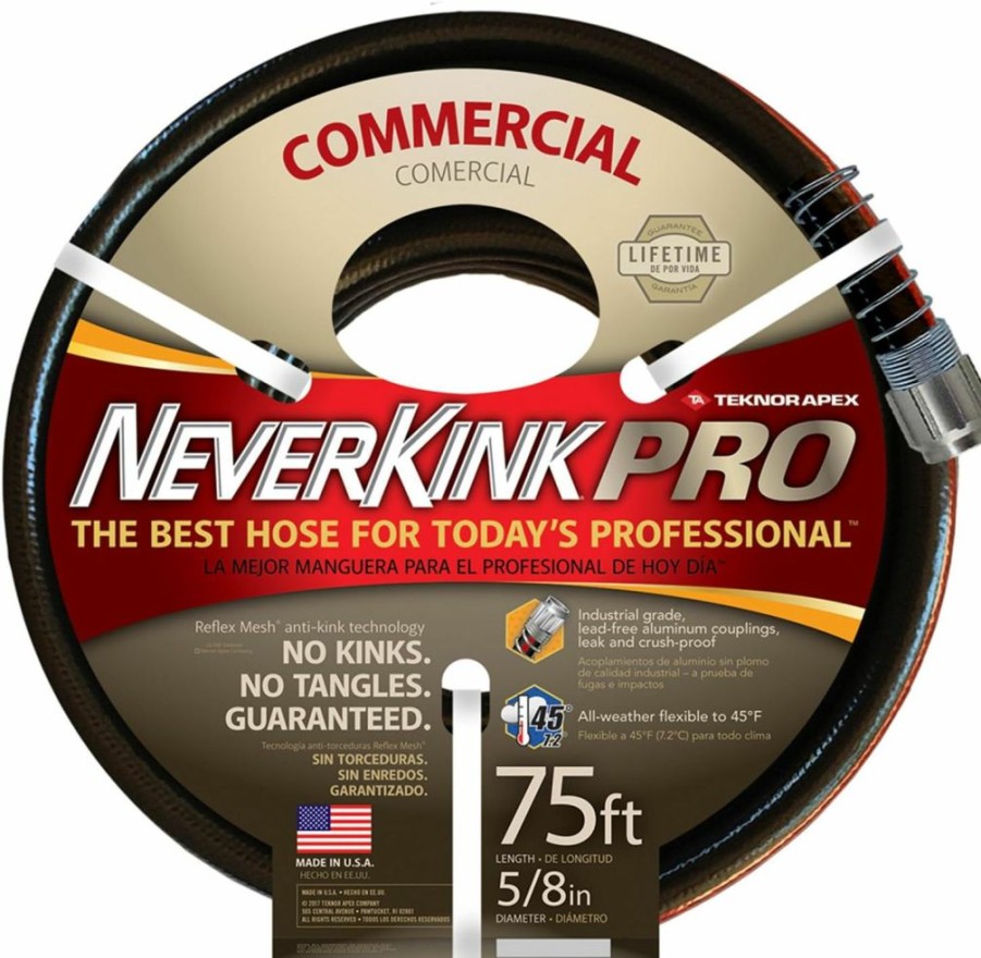 Teknor Apex | Teknor Apex Neverkink, 8844-50 Pro Water Hose,5/8-In X 50-Feet