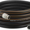 Giraffe Tools | Giraffe Tools Garden Hose 50 Ft, 5/8\" Rubber Water Hose With Custom Length, Heavy Duty, No Kink, Flexible Gardening Hose With Male To Female Fittings For Garden & Yard