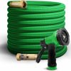 Generic | Garden Hose, Multi Purpose Garden Hoses With Hose Spray Nozzle For Watering, Sprinkling And Cleaning, Light Weight And Kink Resistant, Strong And Long Lasting, 25 Ft