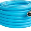 Hourleey | Hourleey 25 Ft Rv Water Hose, 5/8'' Premium Drinking Water Hose Leak Free, No Kink And Flexible Camper Water Garden Hose For Rv Camper Truck And Car, Blue