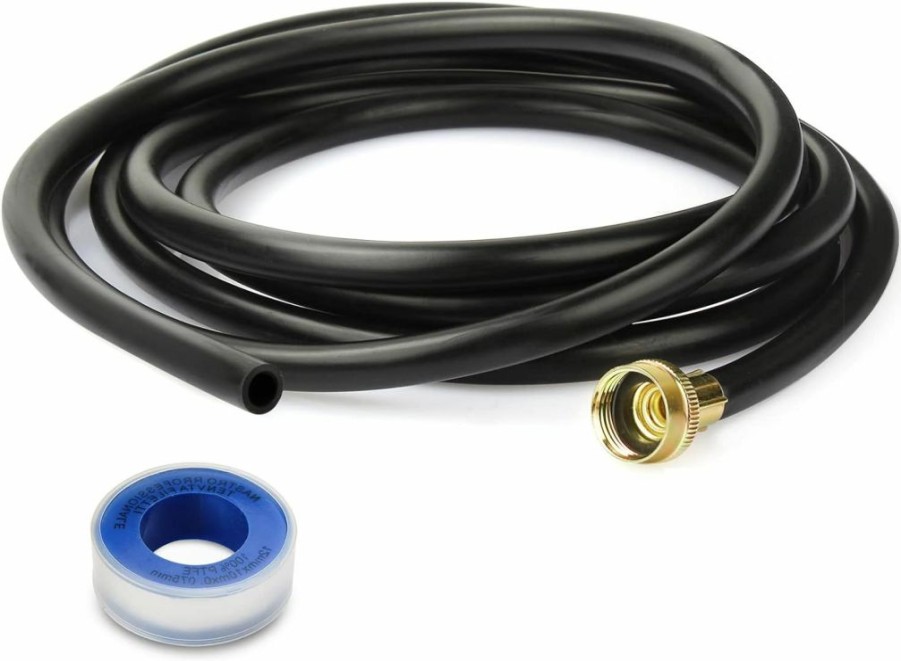 Alocs | 12Ft Dehumidifier Drain Hose Compatible With Most Brands Of Dehumidifiers - 12 Feet X 1/2 Inch Garden Hose Universal 3/4 Inch Threaded Connection