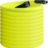 Socpuro | Socpuro Heavy Duty Garden Hose 5/8 In X 30 Ft, Flexible Kink Resistant Water Hose With Swivel Grip Handle And 3/4\" Ght Solid Brass Fittings For Watering And Washing