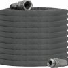 TheFitLife | Thefitlife Flexible Garden Hose 25Ft - Non Expandable Water Hose With Swivel Metal Fittings, Lightweight And Easy Storage - Heavy Duty Leak-Proof, Kink-Free Hose For Rv, Outdoor, Car Wash, Yard, Lawn