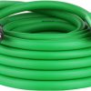 Restmo | Restmo 50Ft Garden Hose, 5/8" Hybrid Water Hose With Swivel Grip Handle | Drinking Safe | Heavy Duty | Lightweight | Super Flexible | Metal Fittings, All-Weather Outdoor Yard Watering