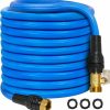 KAREEME | Garden Hose, 100Ft Expandable Garden Hose, 2023 Upgrade New Patented Water Hose With 3-Layer Latex Core, 3/4\" Reusable Solid Brass Connectors, Lightweight, Leak-Proof, Durable