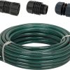 Eden | Eden 94051 Rubber Garden Hose 1/2 In. X 50 Ft, Diy Hose Set